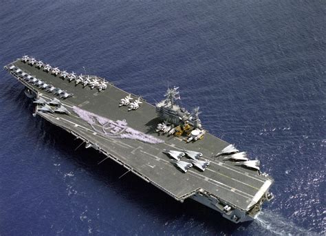 USS Carl Vinson Aircraft Carrier Flight Deck Ceremony