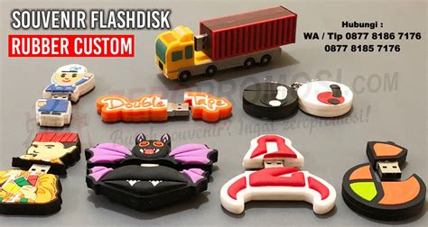 Souvenir Flashdisk Rubber Custom - usb Karet custom | zeropromosi | souvenir barang promosi ...