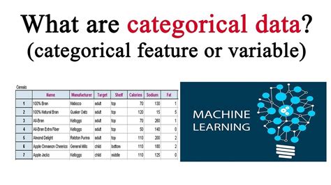 One-Hot Encoding, Label Encoding, and Other Techniques for Categorical Variables - YouTube