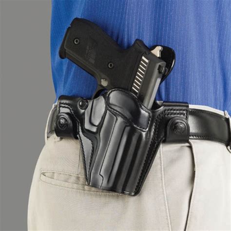 Side Snap Scabbard 'Gen 2' Leather OWB Holster by Galco