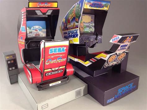 Sega papercraft arcade machines – Artofit