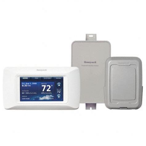 HONEYWELL HOME Wireless Thermostat Kit, 7 Programmable - 12Z042|YTHX9421R5101WW/U - Grainger