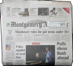 Montgomery Advertiser. The Montgomery Advertiser is in the Montgomery, AL DMA. The Montgomery ...