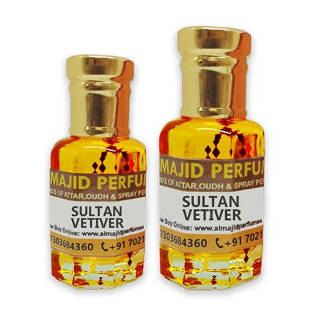 Sultan Vetiver Attar | Al-Majid Perfumes