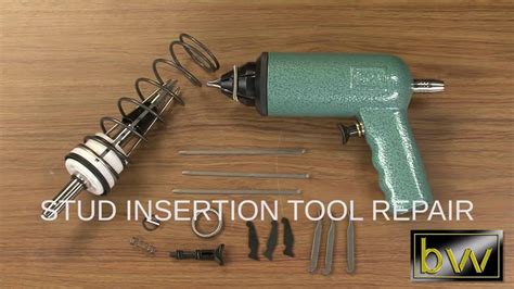 How To - Bruno Wessel Stud Insertion Tool Repair - YouTube