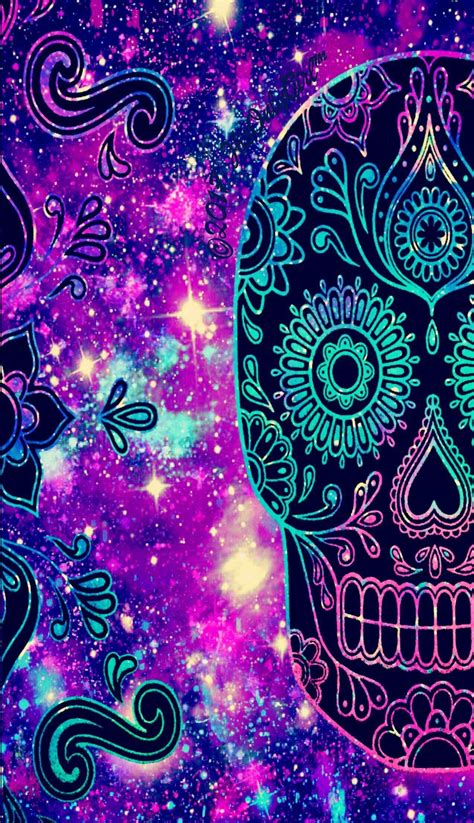 Colorful Skull Mobile Wallpapers - Wallpaper Cave