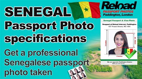 Senegal Passport Photo and Visa Photo specifications - YouTube