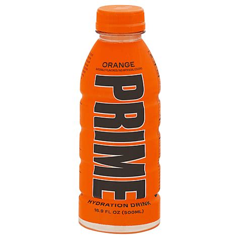 Prime Hydration Drink, Orange 16.9 fl oz | Shop | Food Fair Markets