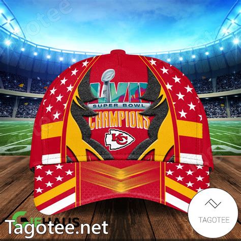 Lvii Super Bowl Champions Kansas City Chiefs Classic Cap Hat - Tagotee