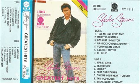 Shakin' Stevens - Greatest Hits (1987, Cassette) | Discogs