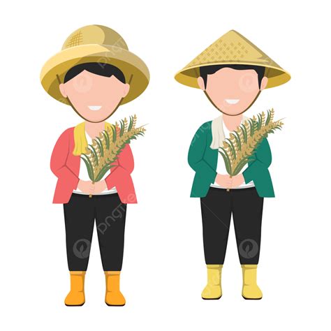 Farmer Vector Illustration, Farmer, Farmer Vector, Farmer Cartoon PNG and Vector with ...