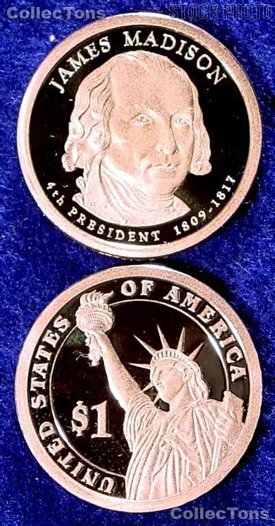 2007-S James Madison Presidential Dollar GEM PROOF Coin - $5.99