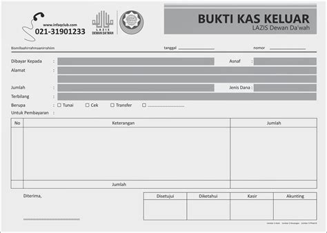 Palugaya Kwitansi Bukti Kas Keluar - Riset