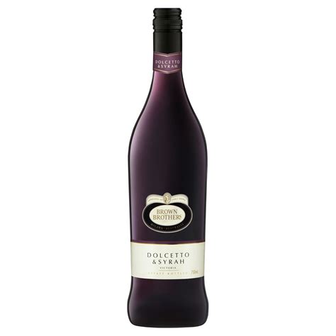 BROWN BROTHERS DOLCETTO & SYRAH - Value Cellars