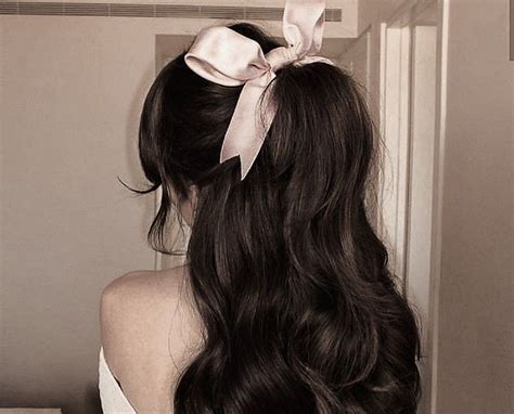 #coquette aesthetic #dollcore Elegant Hairstyles, Pretty Hairstyles, Hair Inspo, Hair ...