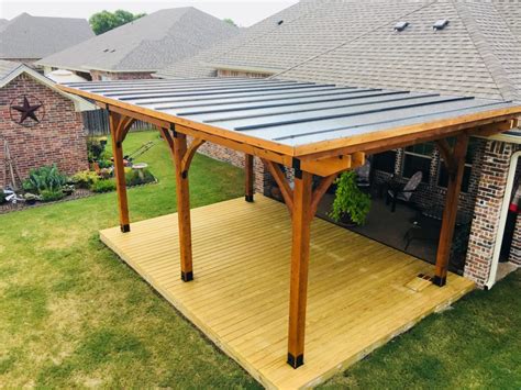 Roofing Options – Austin Pergola Company