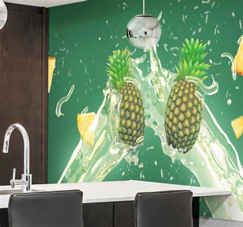 Fruits for kitchen wall mural decal - TenStickers