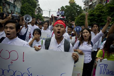 Jailing of Myanmar Protesters Signals Government Resistance to Change: Rights Groups — Radio ...