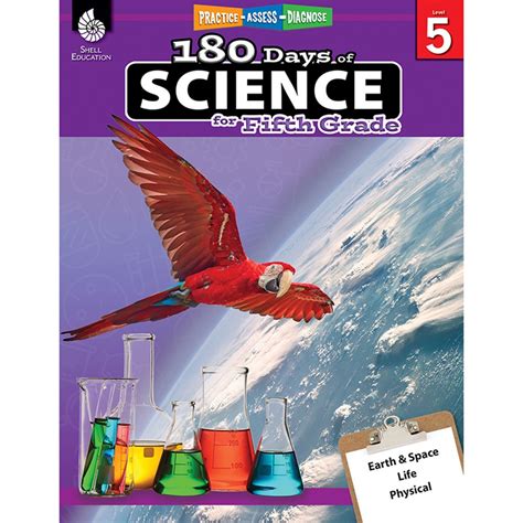 180 Days of Science, Grade 5 - SEP51411 | Shell Education | Activity Books & Kits