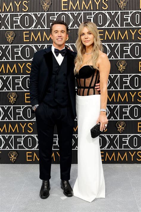 Rob McElhenney Attends Emmys With Kaitlin Olson After ‘Wrexham’ Wins