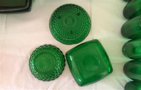 Dark Green Depression Glass | #4615612465