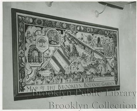 [Brooklyn Botanic Garden map] | Brooklyn Visual Heritage