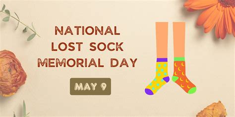 National Lost Sock Memorial Day 2023 - National Day Calendar 2024