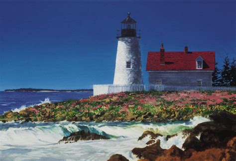 Maine Lighthouse|Al Rounds