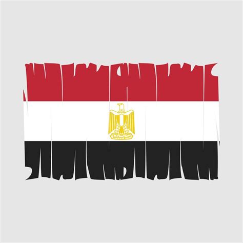 Egypt Flag Vector 20254483 Vector Art at Vecteezy