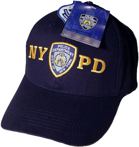 NYPD Baseball Cap Hat Licensed By The New York City Police Department | eBay | Hats, Baseball ...