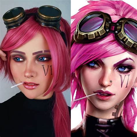 Vi Cosplay League of Legends | Cosplay costumes, Cosplay, Halloween cosplay