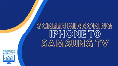 Screen Mirroring an iPhone to a Samsung TV [2022]