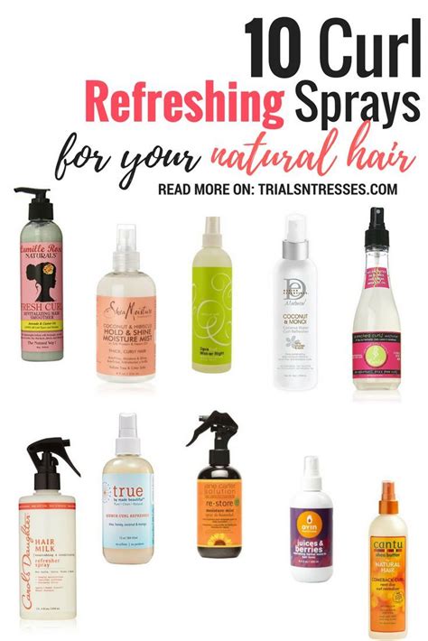 10 Curl Refreshing Sprays For Your Natural Hair | Millennial in Debt ...