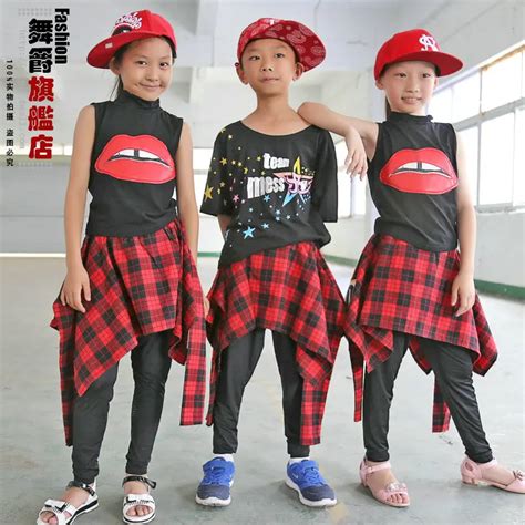 2017 New Fashion Children's Clothing Harem Hip Hop Dance Pants faux two legging Sweatpants kids ...