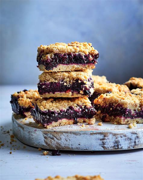 Blueberry-Lemon Crunch Bars Recipe