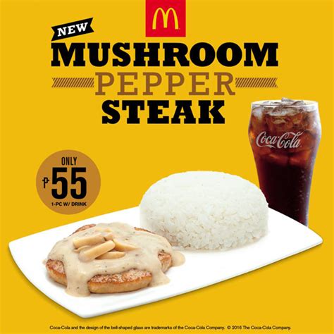 Have a STEAKation with McDonald's New Mushroom Pepper Steak - Davao Food Trips