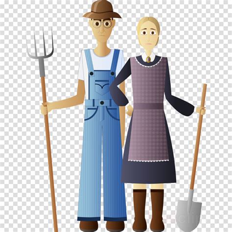 farmer and wife clipart 10 free Cliparts | Download images on ...