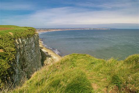 Filey Bay and Filey from Buckton Photograph by Michael Shannon | Pixels