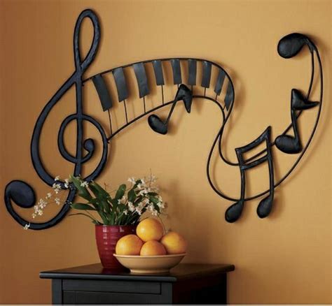 Wall design | Music room decor, Music wall decor, Musical wall art