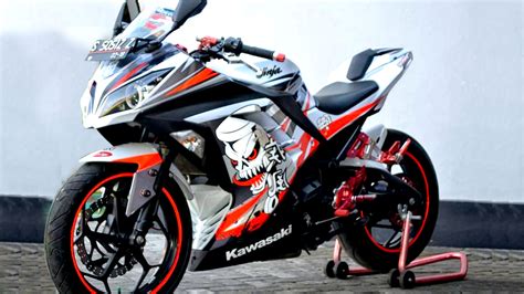 Modifikasi Ninja - Ninja 250 Fi Modif Stiker - 1366x768 Wallpaper ...