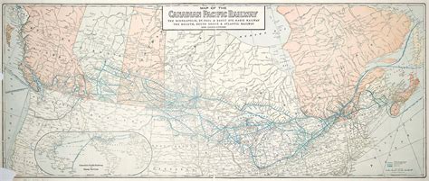 Map of the Canadian Pacific Railway – All Items – Digital Archive ...