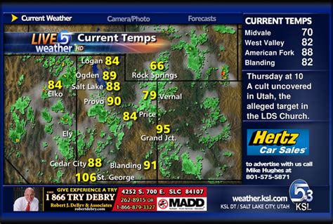 KSL Live 5 Weather Channel on 5.3 | KSL.com