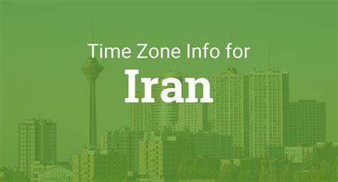 Time Zones in Iran