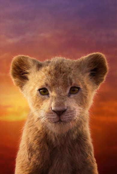 Baby Simba in Lion King Movie | 2593x3840 resolution wallpaper