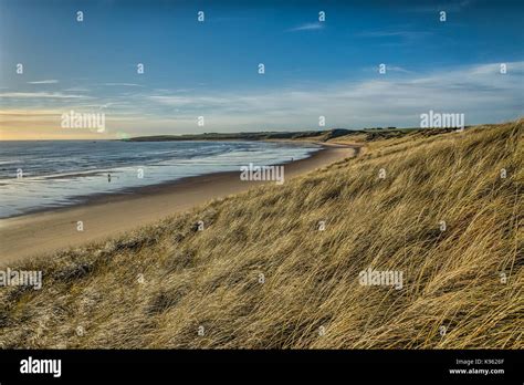 Cruden Bay beach and dunes Stock Photo - Alamy