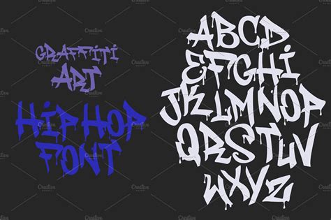 Hip Hop Graffiti FONT | WOFF | OTF | Creative Market