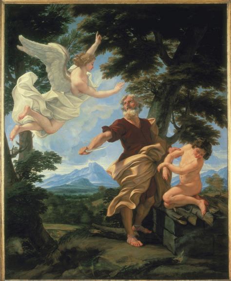 Abraham’s Sacrifice of Isaac // ca. 1700 // Il Baciccio (Giovanni Battista Gaulli) // © High ...