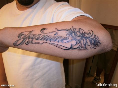 Tattoo Fonts Cursive3D Tattoos