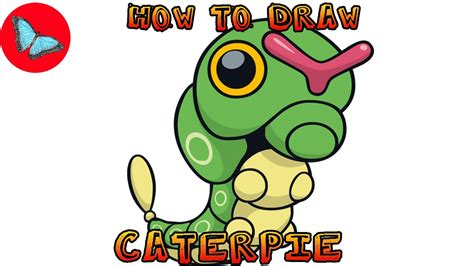 How To Draw Pokemon - Caterpie | Drawing Animals