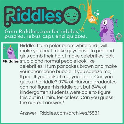 The World's Hardest Riddle - Riddles.com